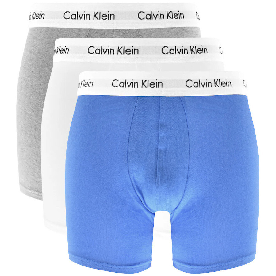 Calvin Klein Underwear 3 Pack Boxer Shorts Grey
