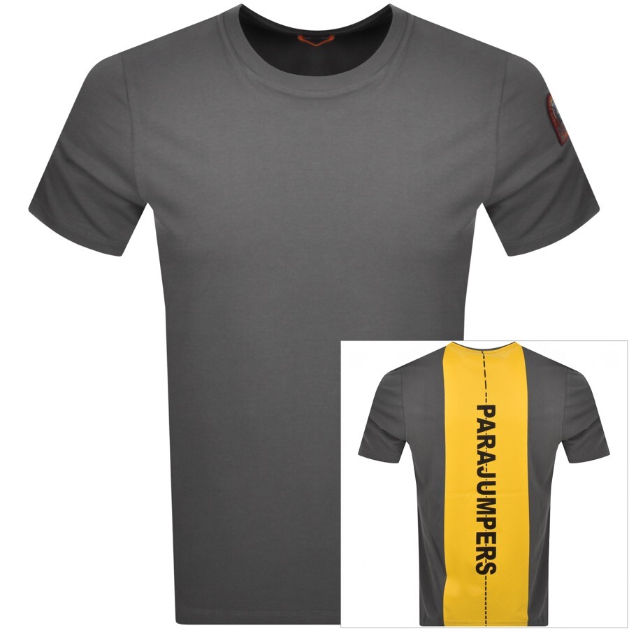 Parajumpers Track T Shirt Grey