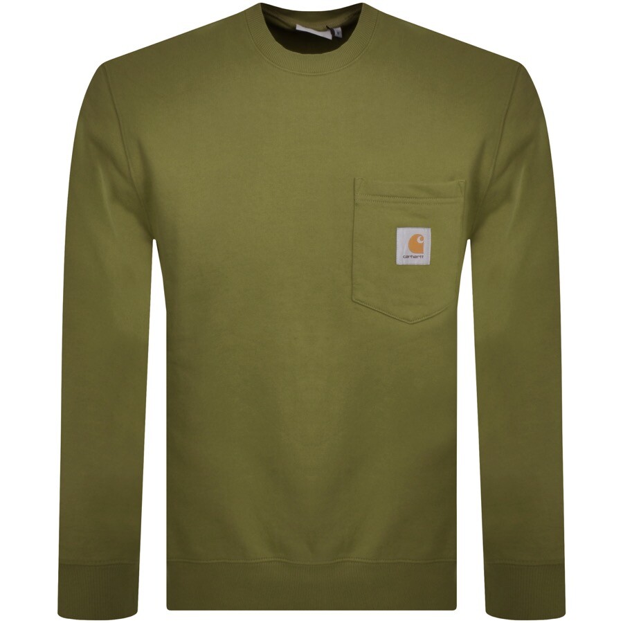 CARHARTT CARHARTT WIP POCKET SWEATSHIRT GREEN