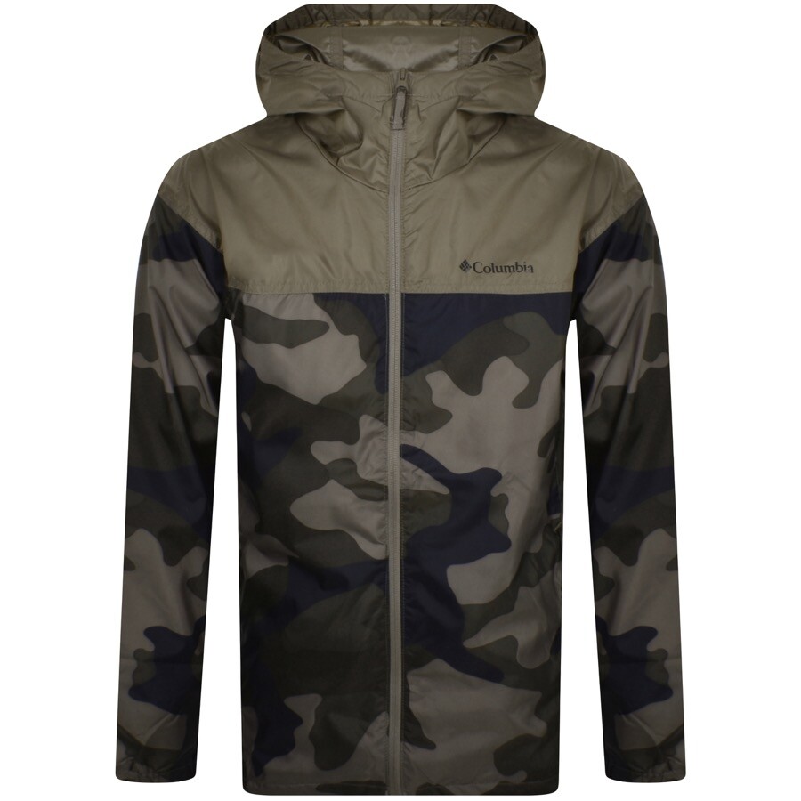 Columbia Challenger Logo Jacket Green