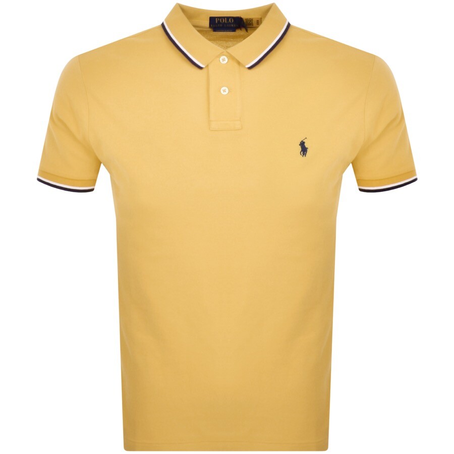 Ralph Lauren Basic Mesh Polo Yellow