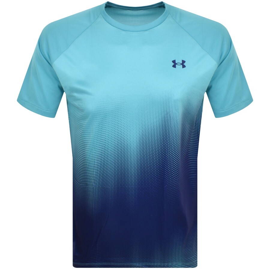 Under Armour Tech Fade T Shirt Blue