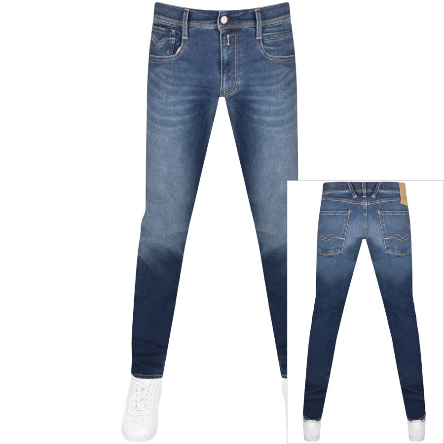 Replay Anbass Jeans Dark Wash Blue