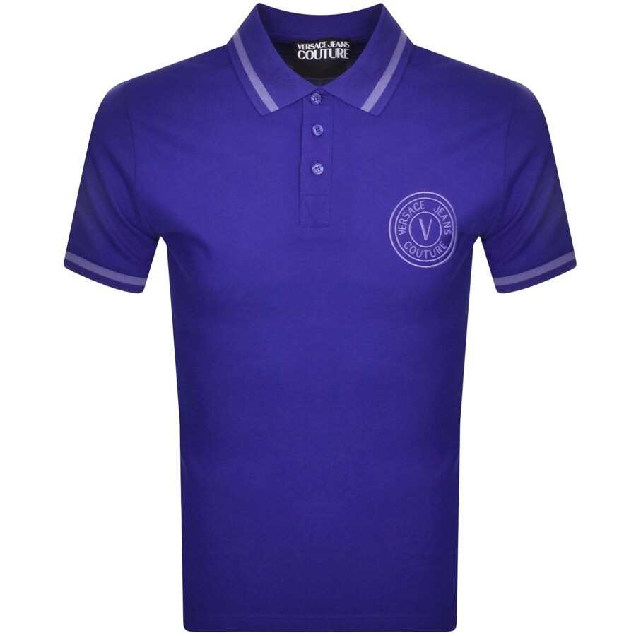 Versace Jeans Couture Polo T Shirt Blue