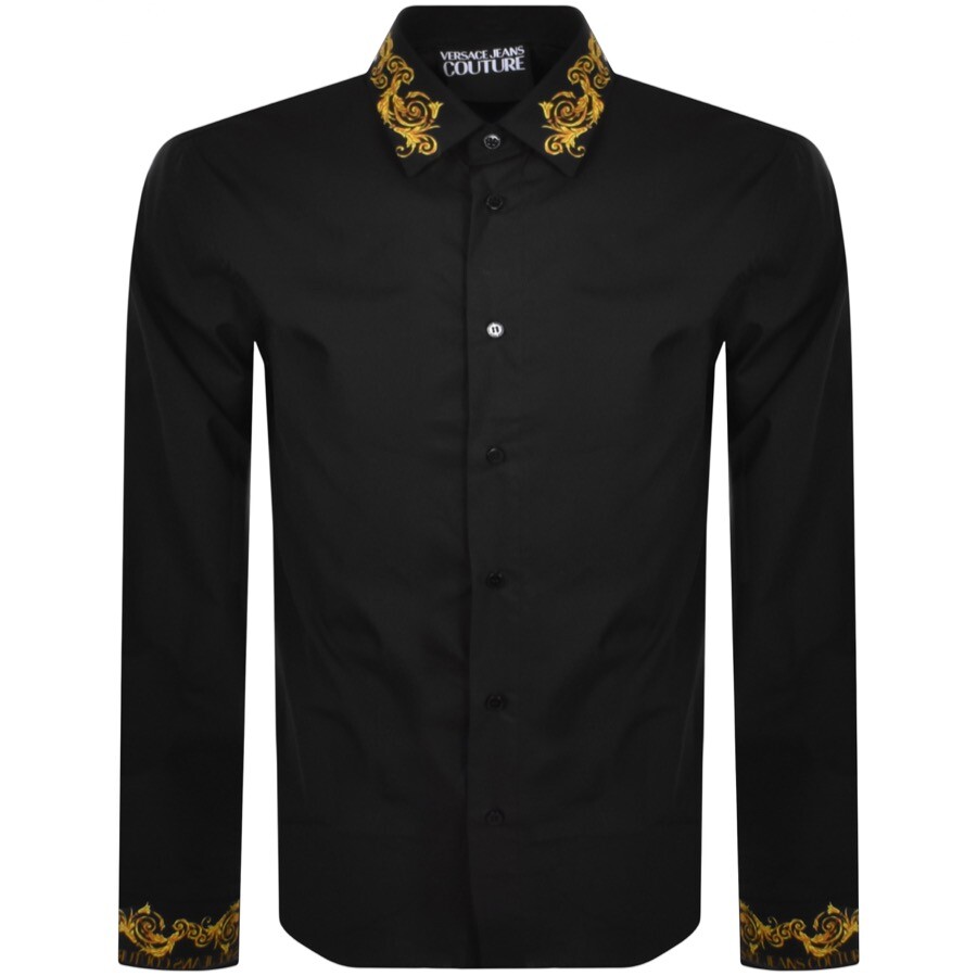 Versace Jeans Couture Long Sleeve Shirt Black