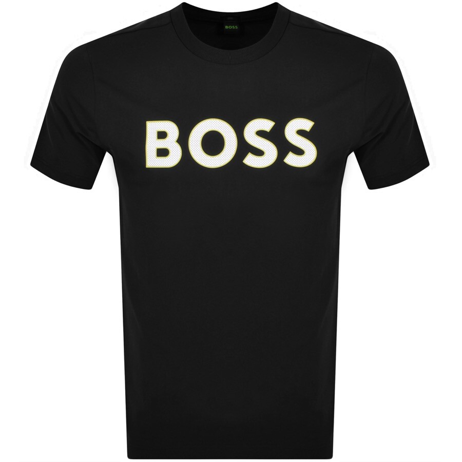 Boss Athleisure Boss Tee 1 Short Sleeve T Shirt Black