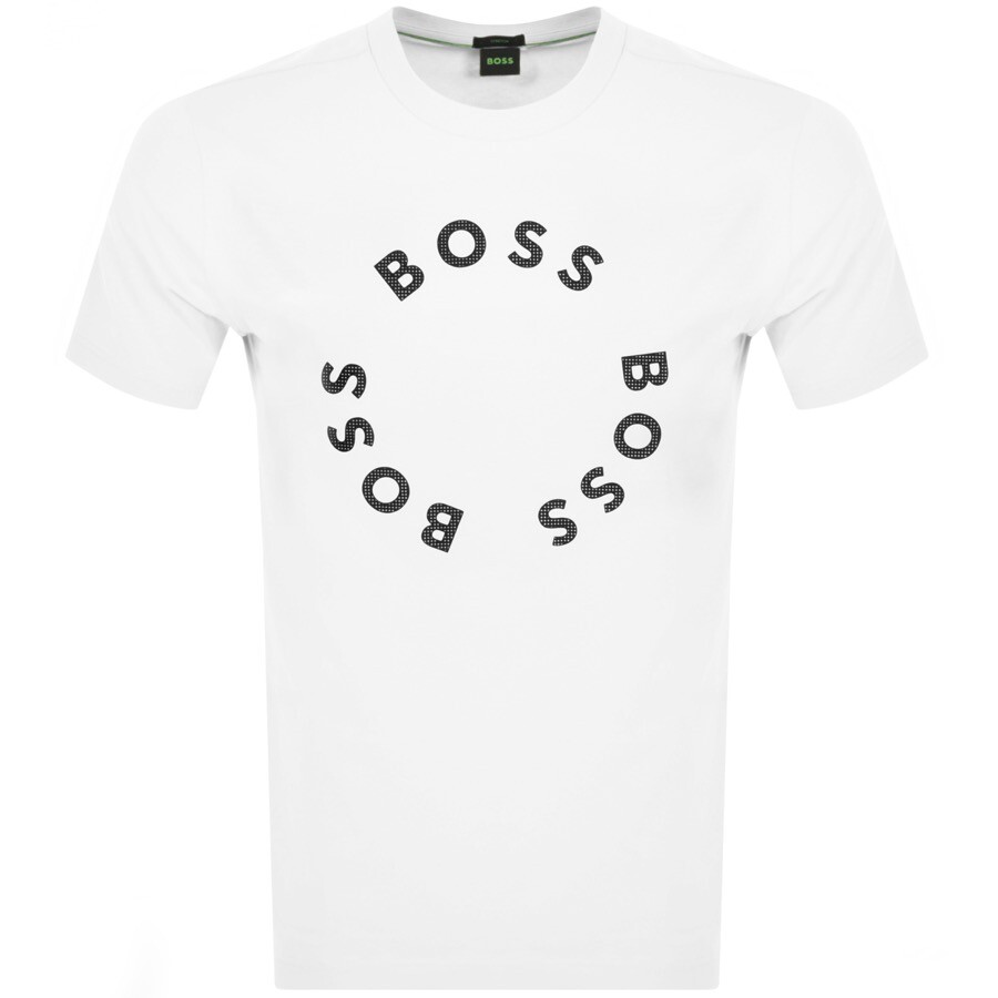 Boss Athleisure Boss Tee 1 Short Sleeve T Shirt White