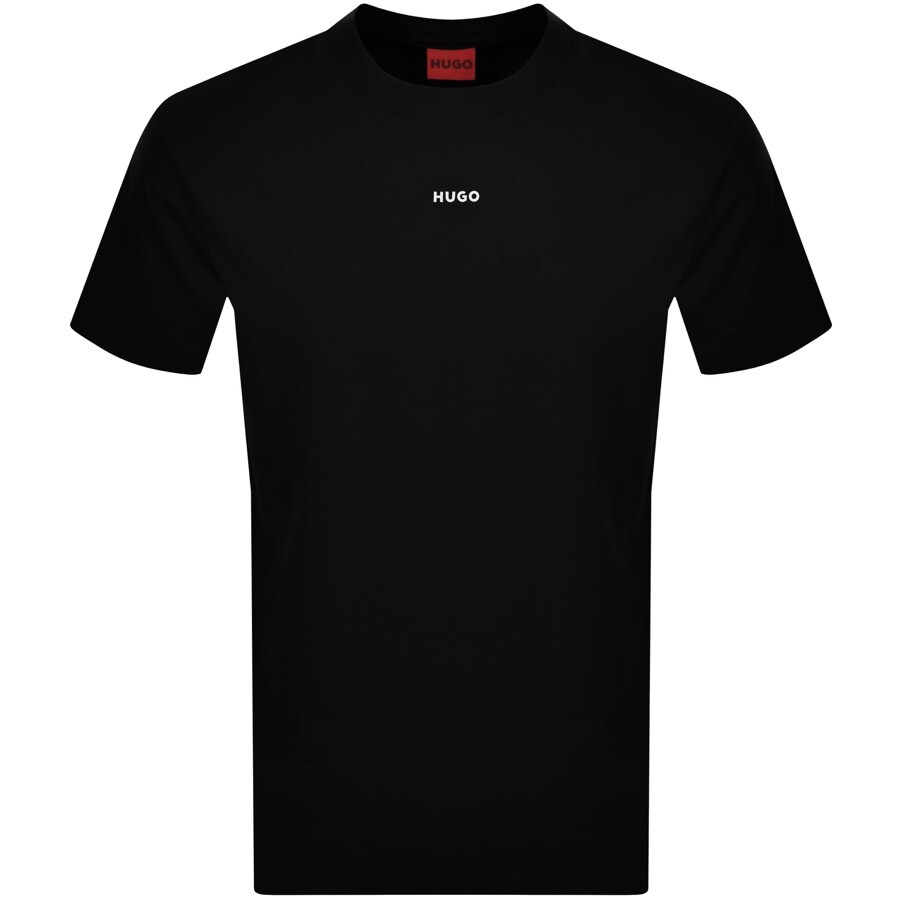 HUGO Dapolino T Shirt Black