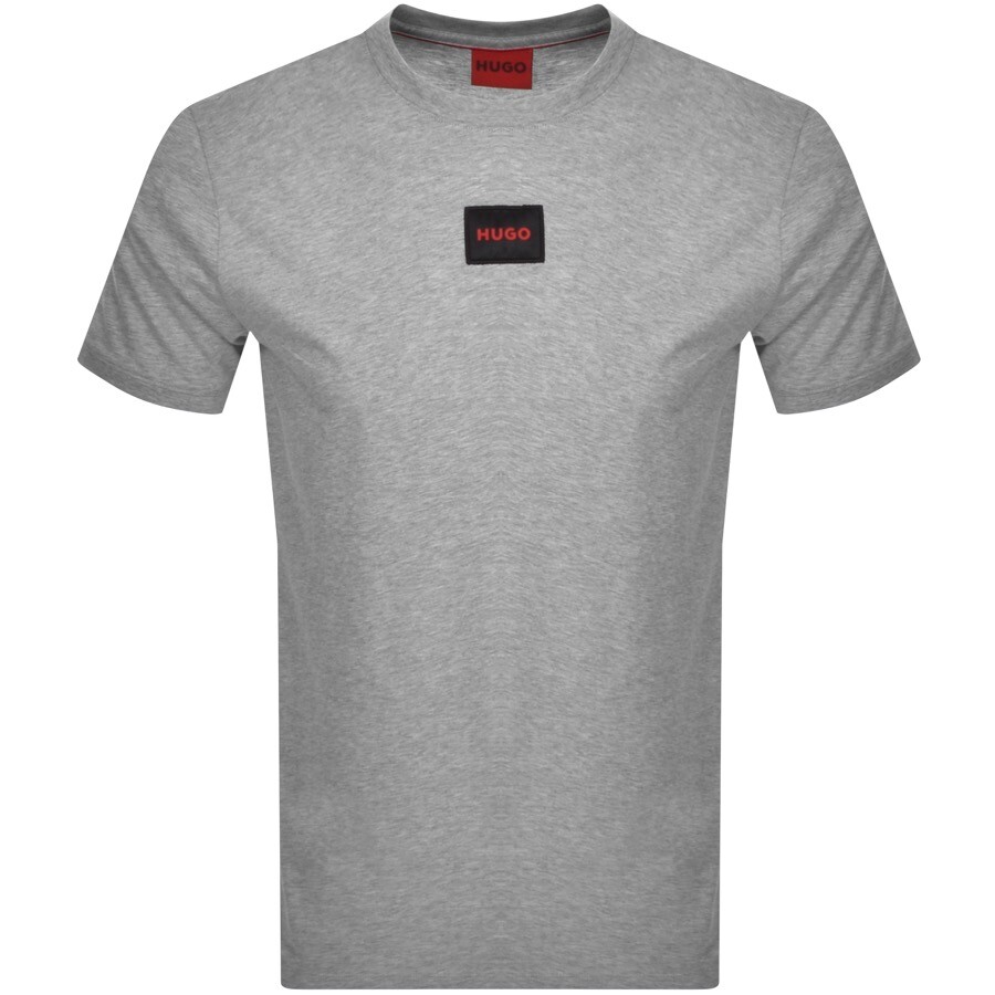 HUGO Diragolino212 T Shirt Grey