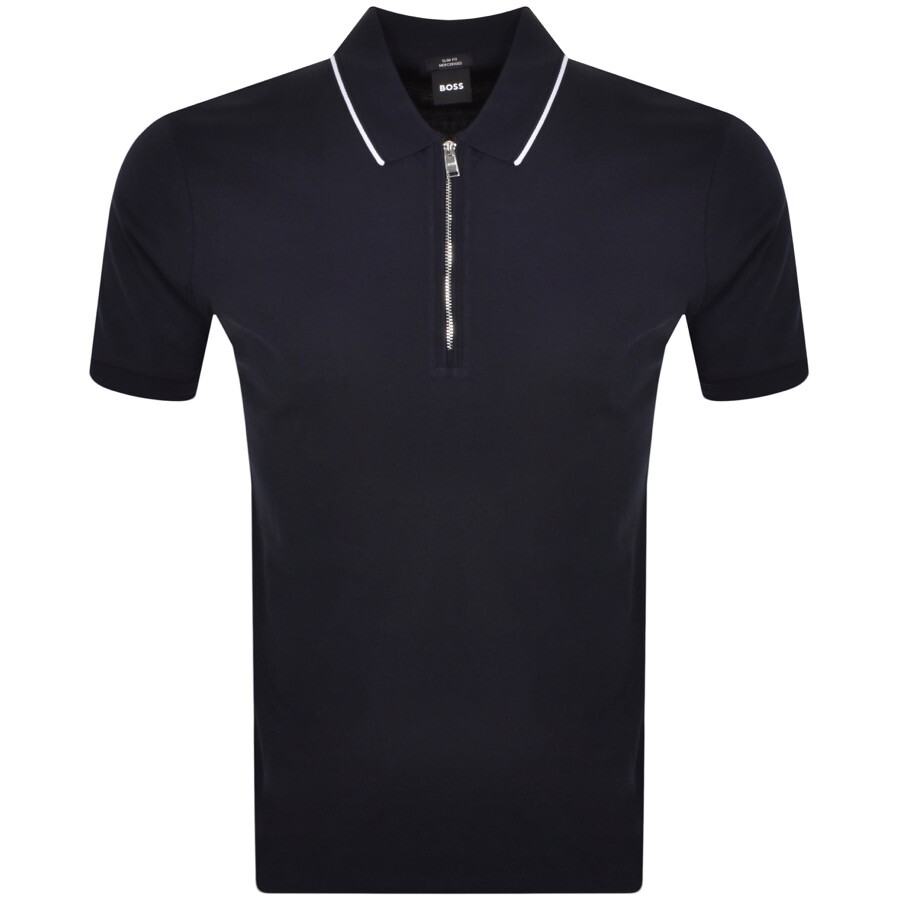 Boss Business Boss Polston 32 Polo T Shirt Navy