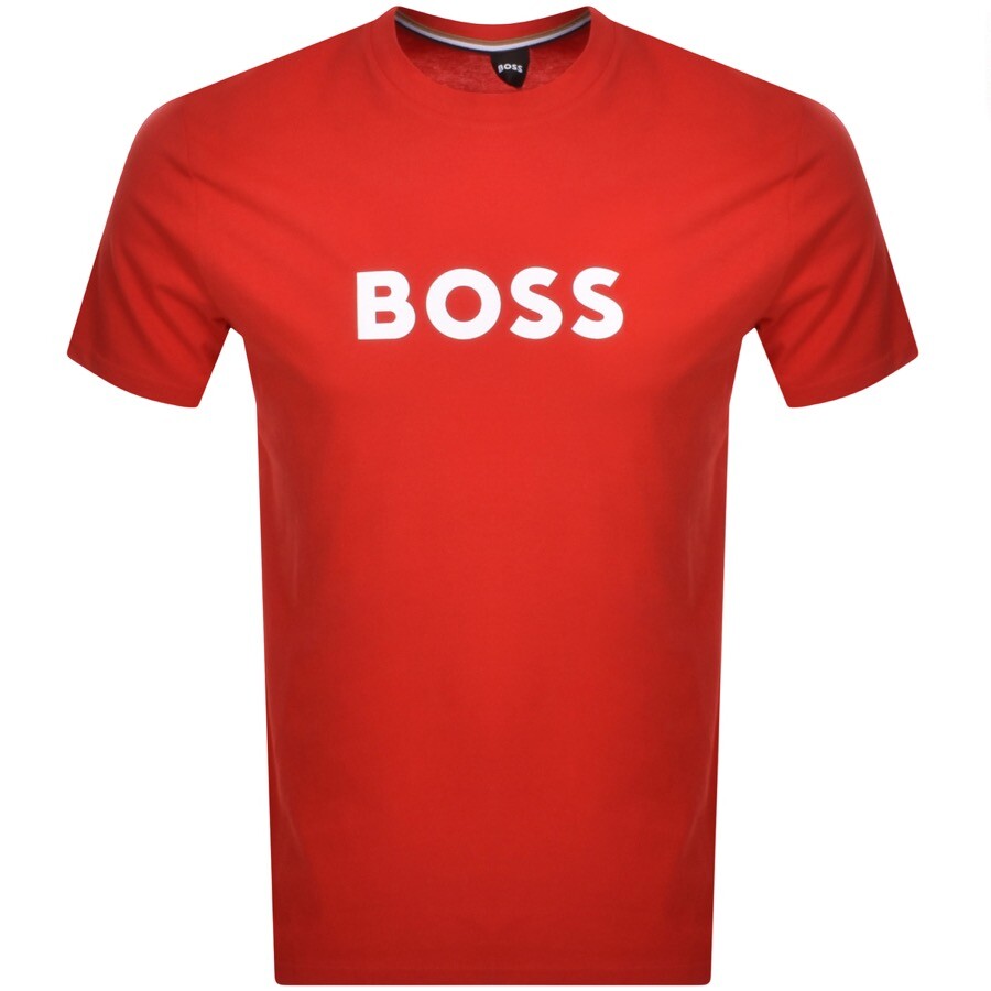 Boss Business Boss Bodywear Logo T Shirt Red