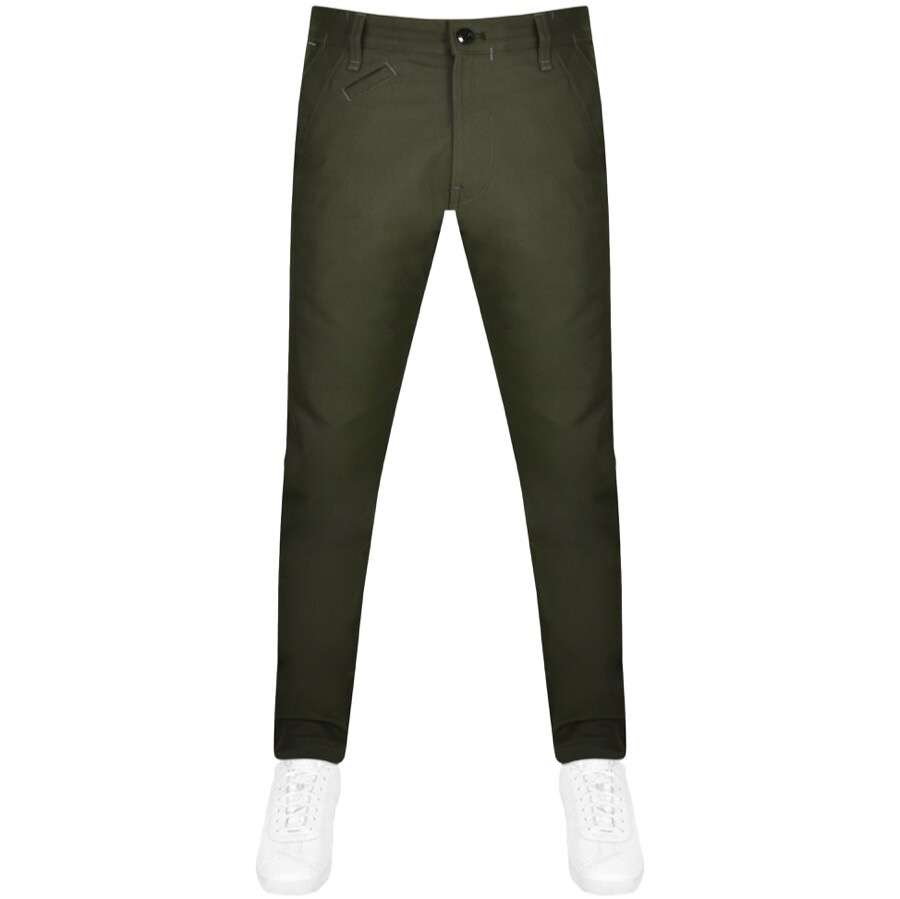 G-STAR RAW Bronson 2.0 Slim Chino Shorts Heren - Knielange Slim Fit Shorts Met Handige Zakken