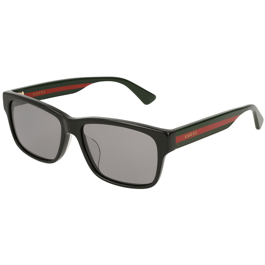 Gucci Gg0340sa 001 Sunglasses Black In Black