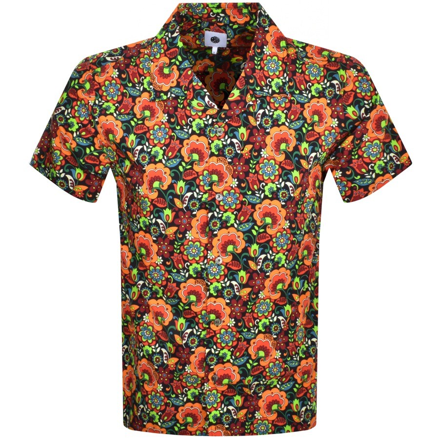 Pretty green best sale floral shirt