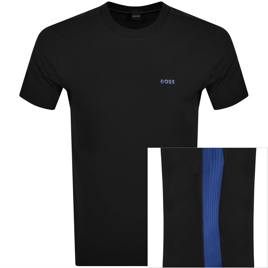 BOSS Tee Tape T Shirt Black