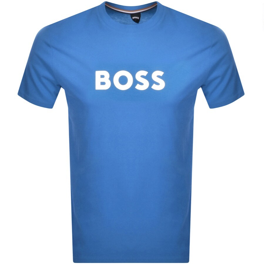 Boss Business Boss Bodywear Logo T Shirt Blue