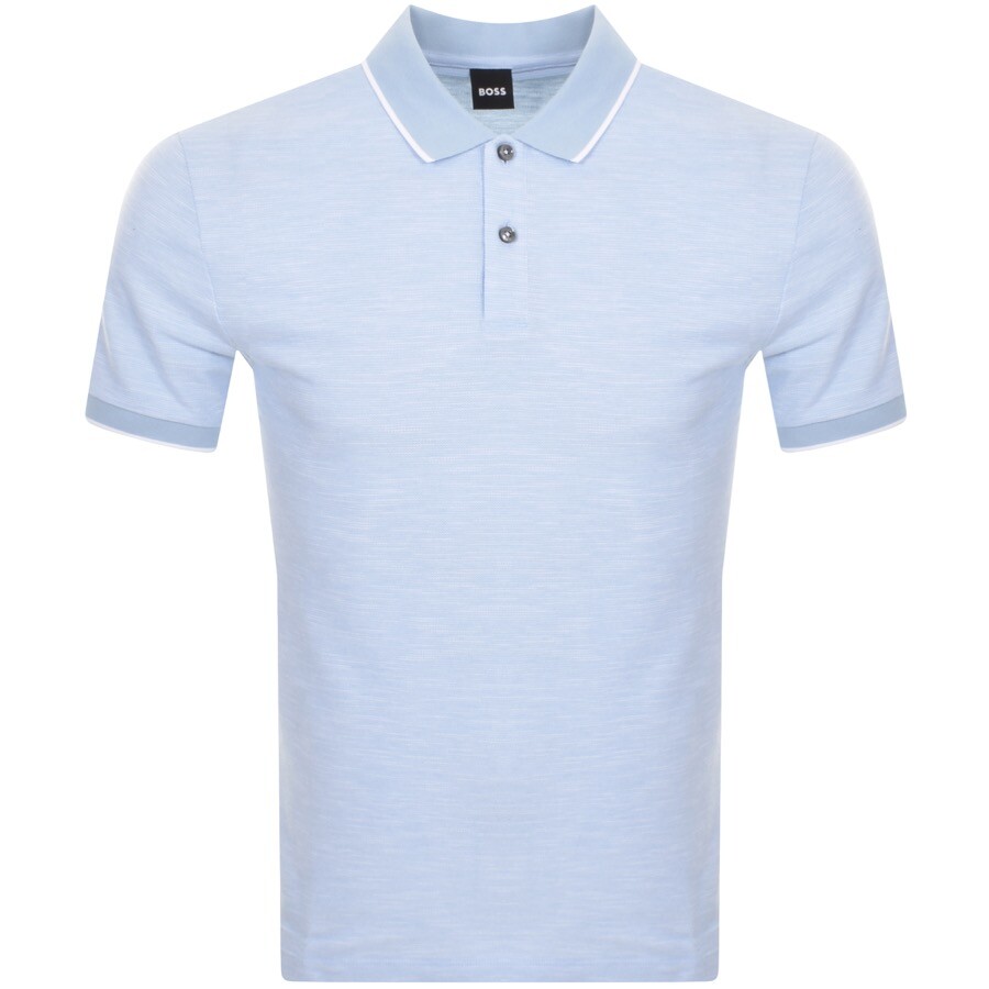 Boss Business Boss Parlay 197 Polo T Shirt Blue