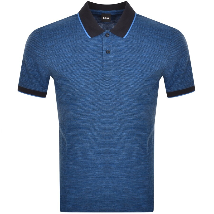 Boss Business Boss Parlay 197 Polo T Shirt Blue
