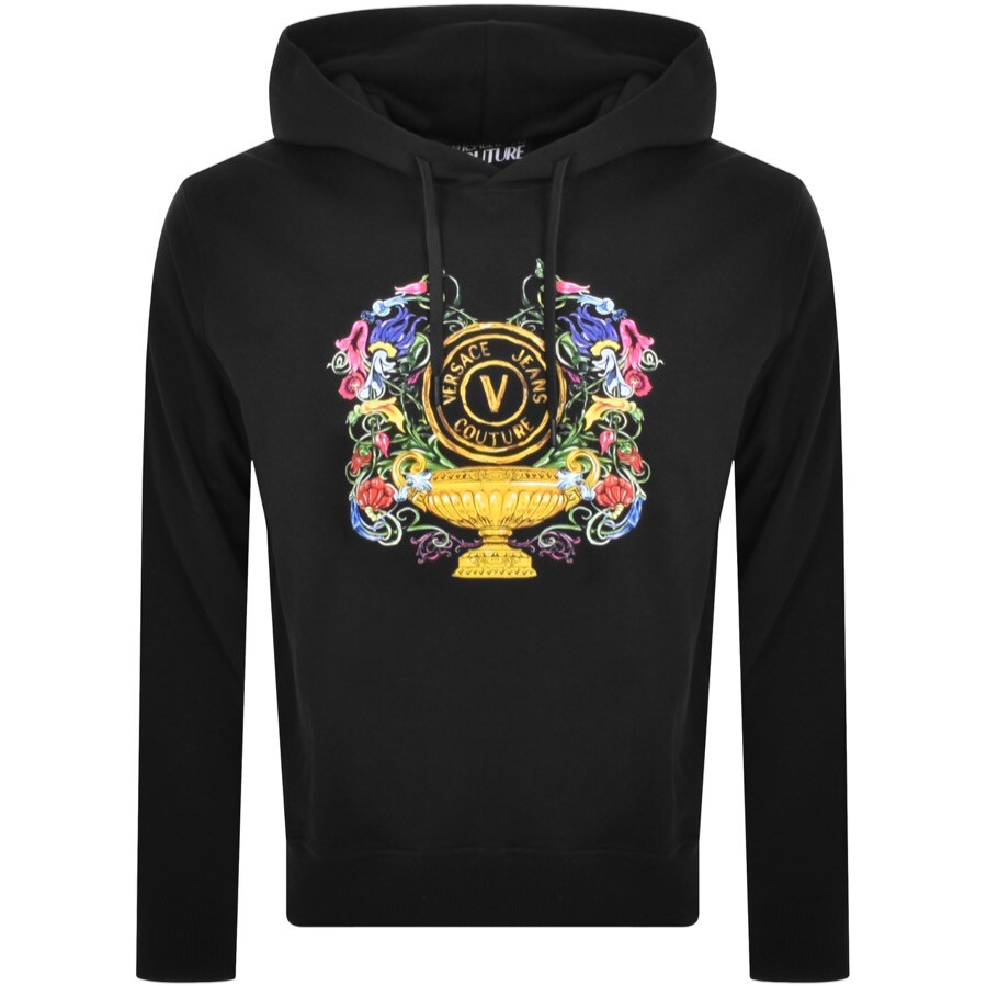 Versace Jeans Couture Garden Hoodie Black