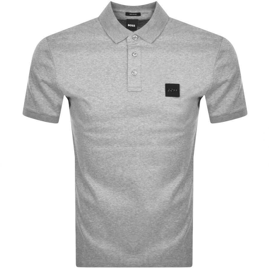 Boss Business Boss Parlay 143 Polo T Shirt Grey