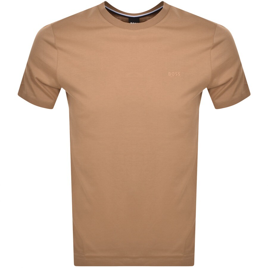 Boss Business Boss Thompson Jersey T Shirt Beige