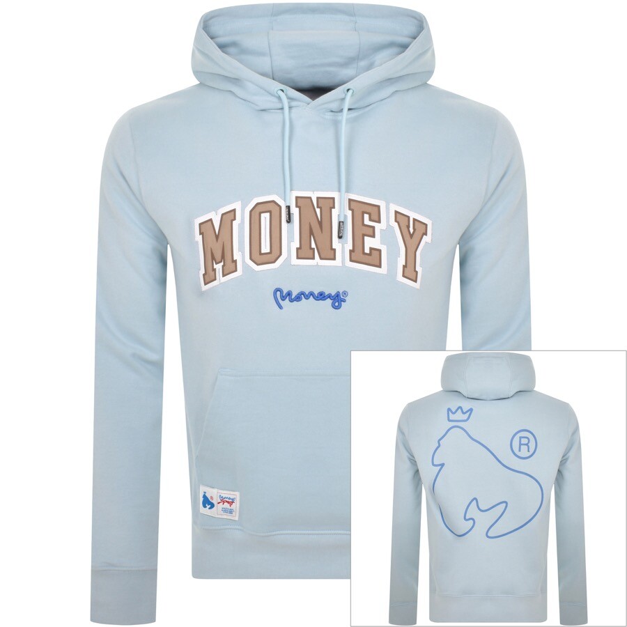 Money Clothing Money State Hoodie Blue