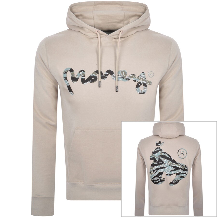 Money Woodland Camo Hoodie Grey