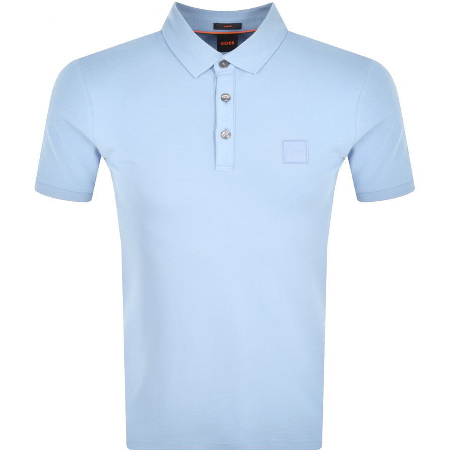 BOSS Passenger Polo T Shirt Blue