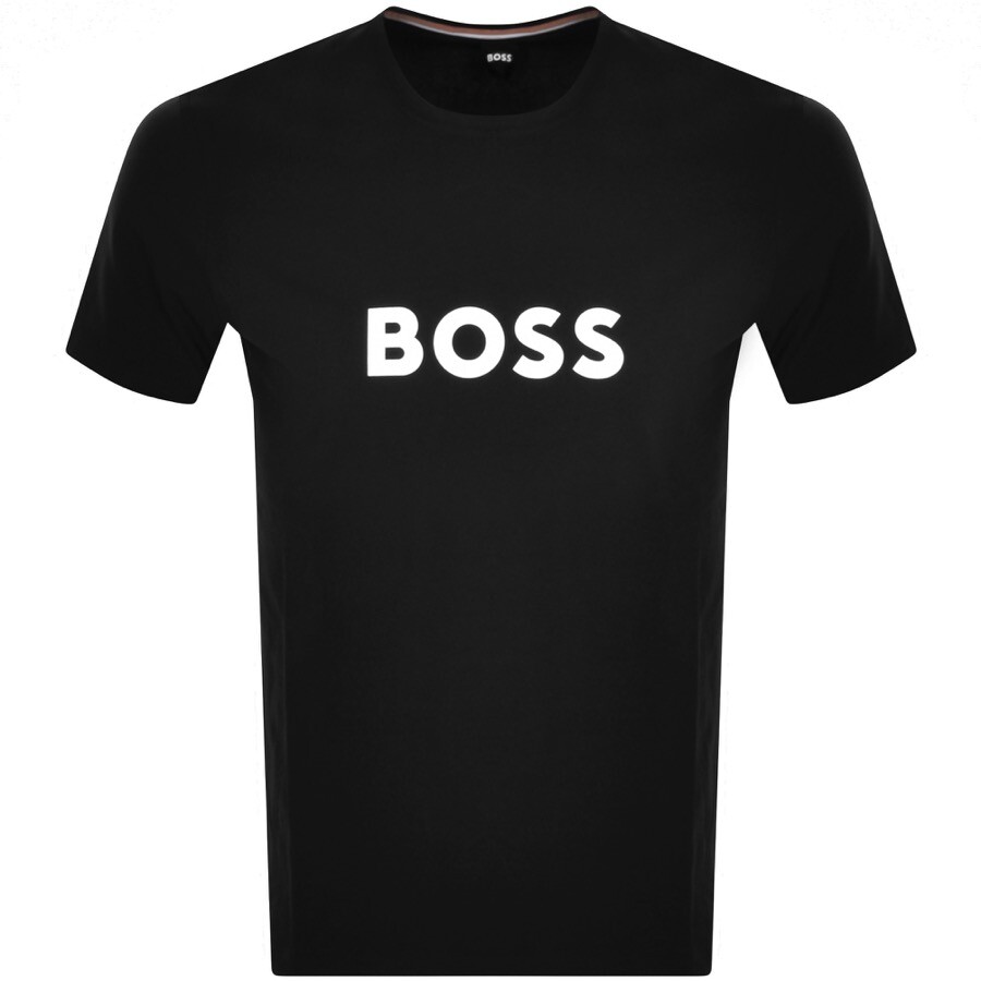 Boss Business Boss Swimwear Logo T Shirt Black
