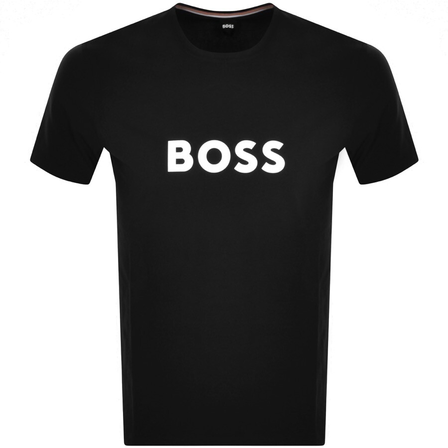 Boss Business Boss Swimwear Logo T Shirt Black