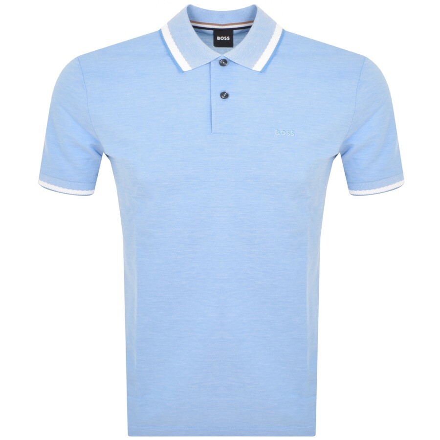 Boss Business Boss Parlay 183 Polo T Shirt Blue