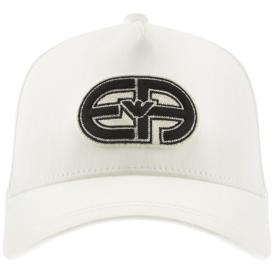 Emporio Armani Baseball Logo Cap White