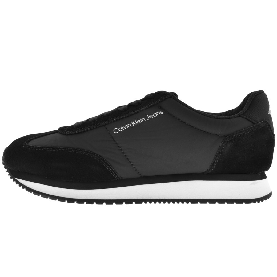 Calvin Klein Jeans Retro Runner Trainers Black