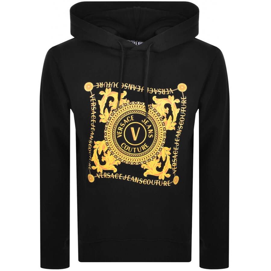 Versace Jeans Couture Foulard Hoodie Black