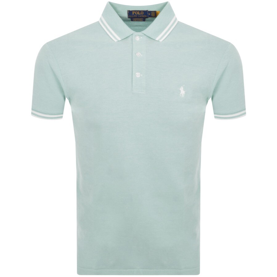 Ralph Lauren Slim Fit Polo T Shirt Green