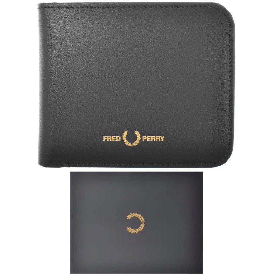 Fred Perry Billfold Wallet Black