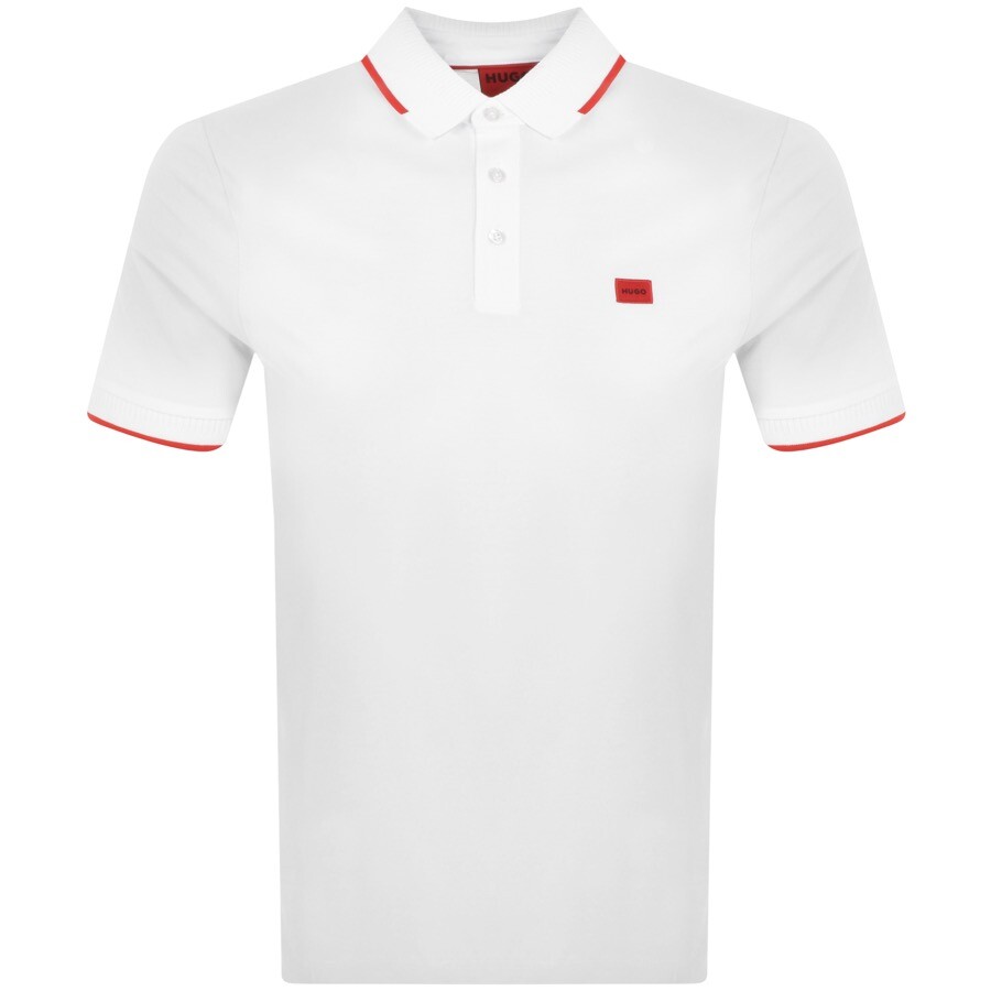 HUGO Deresino 232 Polo T Shirt White