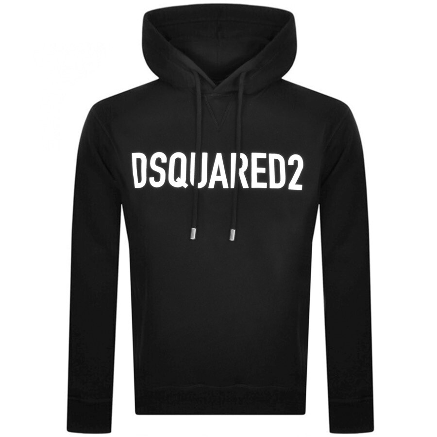 Dsquared2 Black Cool Sweat Hoodie With Logo