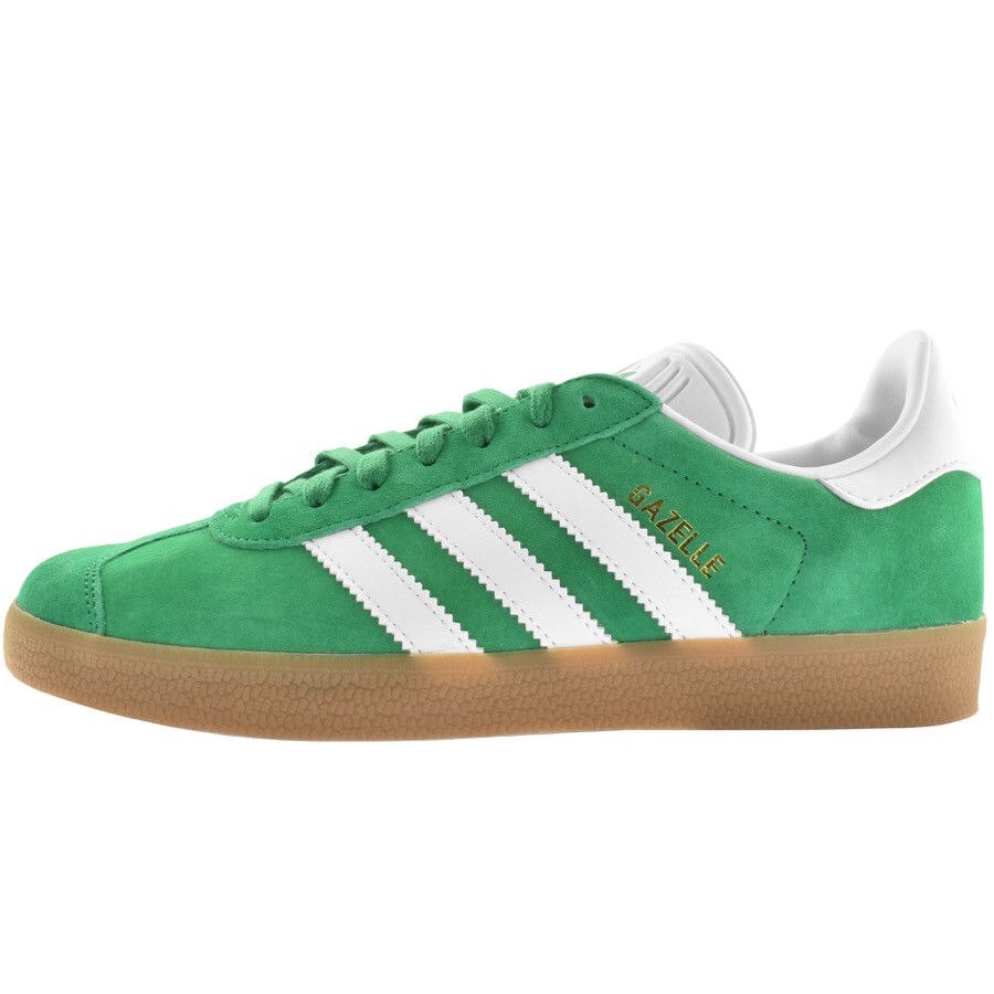 Adidas Originals Gazelle Trainers Green | ModeSens