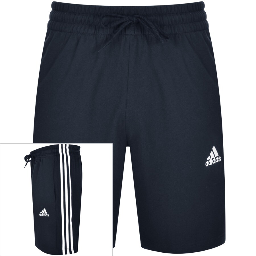 adidas Essentials Three Stripes Shorts Navy