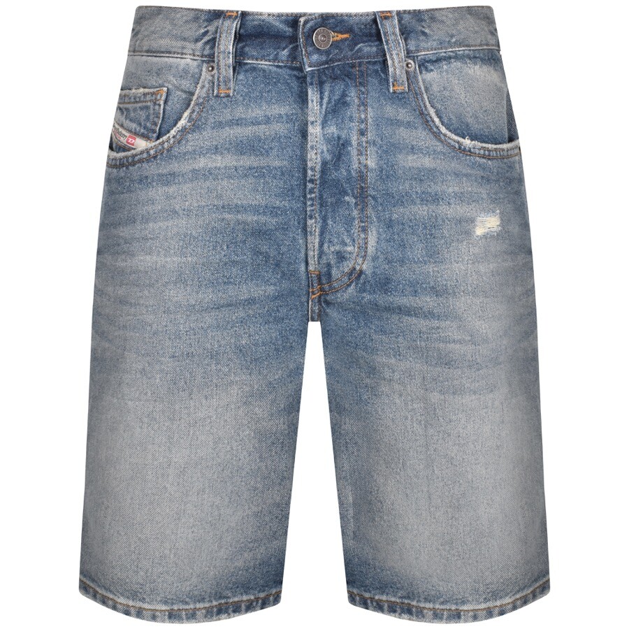 Diesel Denim Regular Shorts Blue