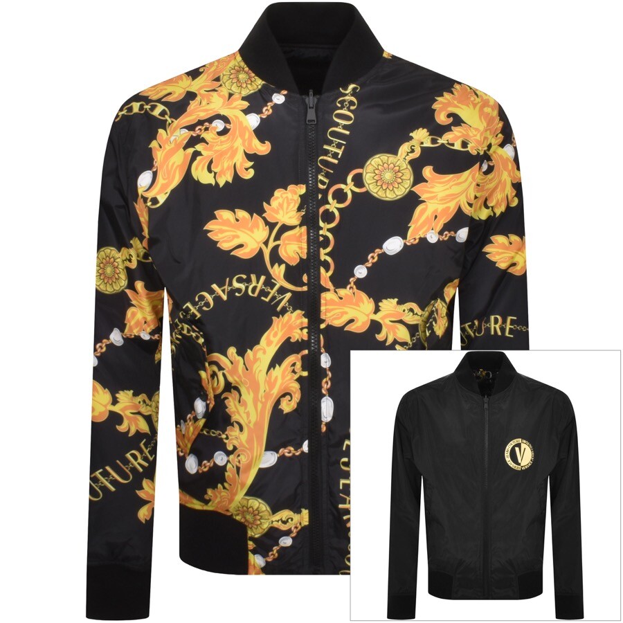 Versace Jeans Couture Reversible Jacket Black