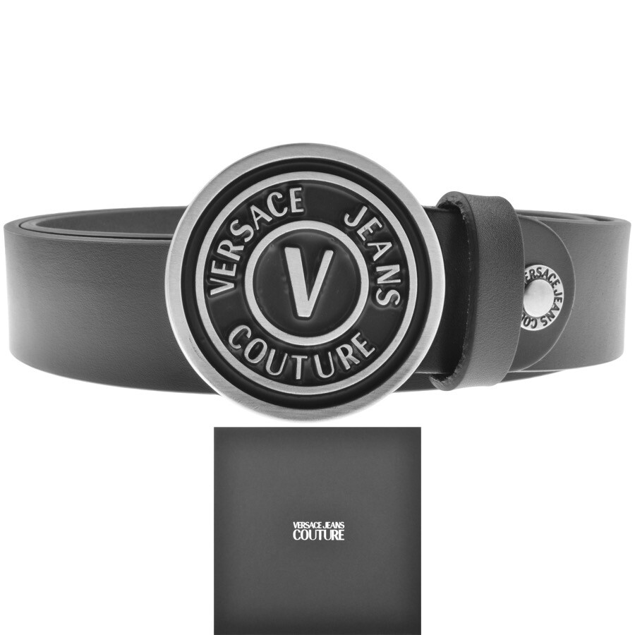 Versace Jeans Couture Logo Cintura Belt Black
