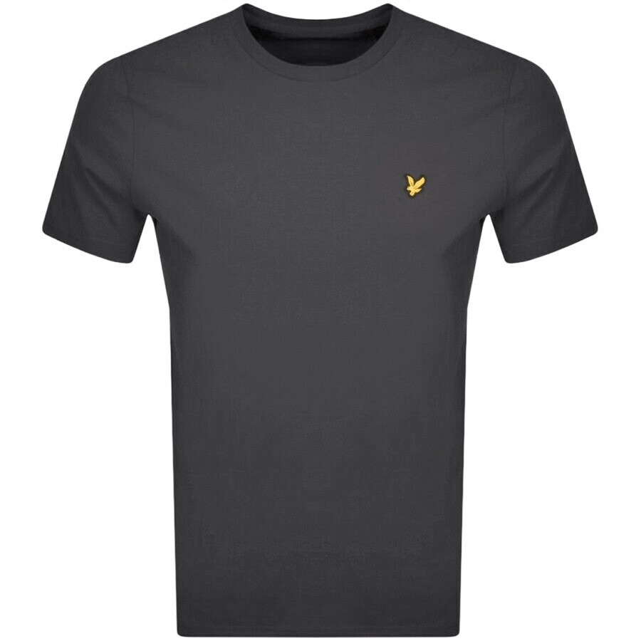 LYLE & SCOTT LYLE AND SCOTT CREW NECK T SHIRT GREY