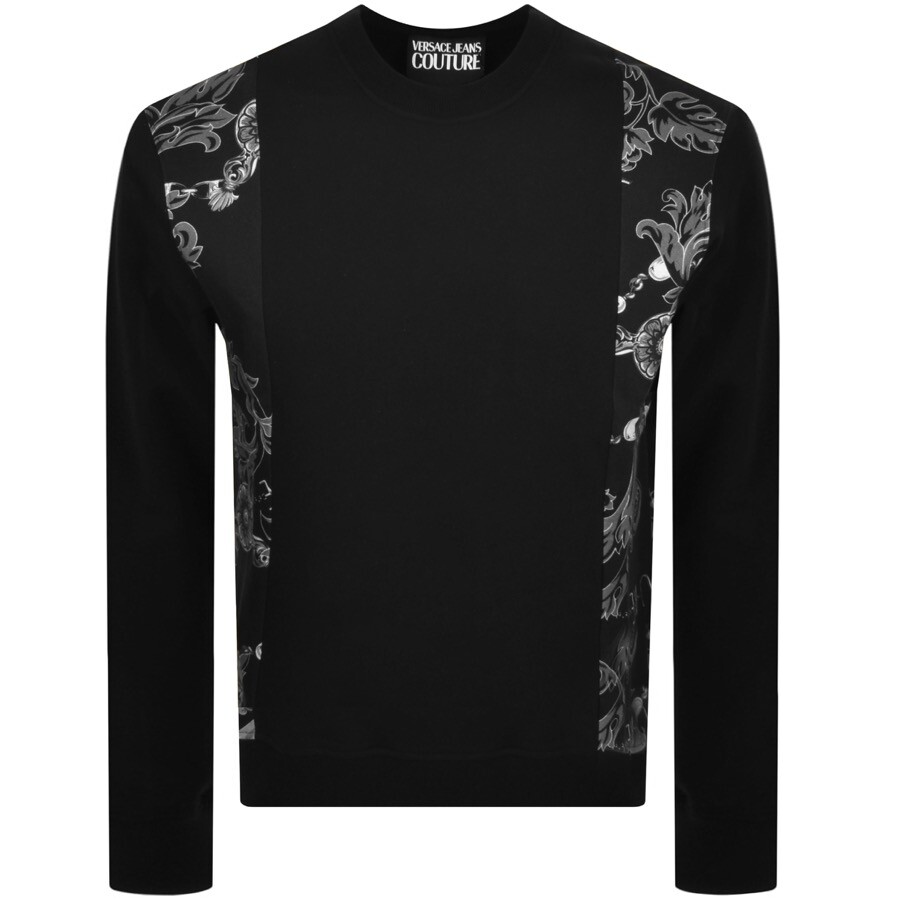 Versace Jeans Couture Logo Sweatshirt Black
