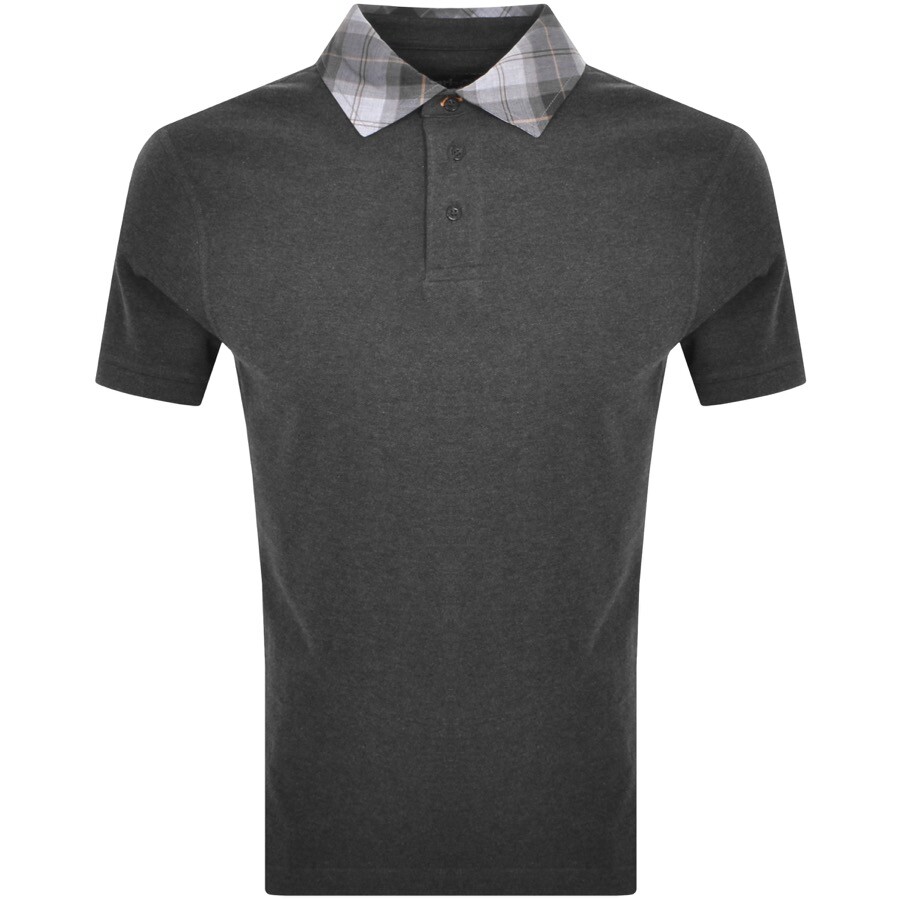 Barbour Lindale Polo T Shirt Grey