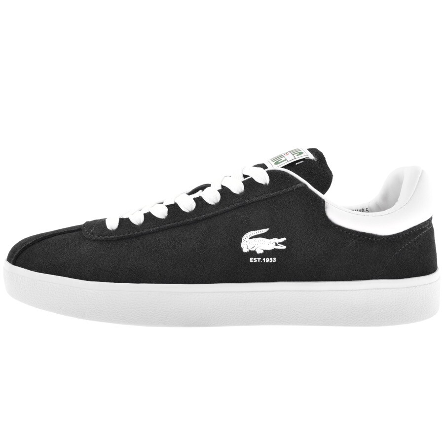 LACOSTE LACOSTE BASESHOT TRAINERS BLACK