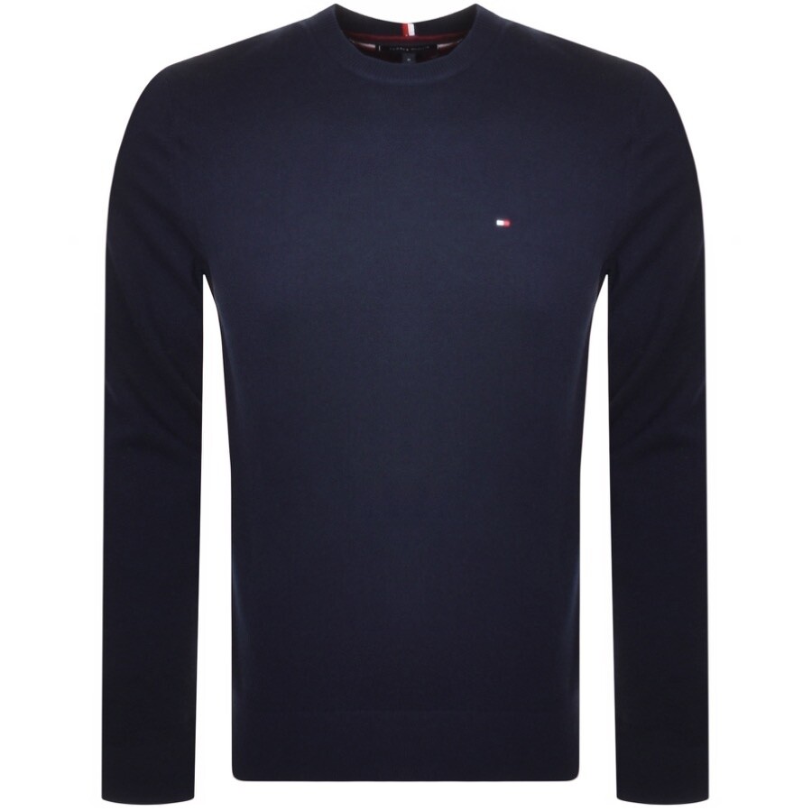 TOMMY HILFIGER TOMMY HILFIGER CASHMERE JUMPER NAVY