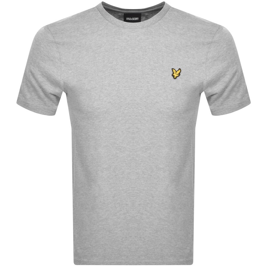 Lyle & Scott Lyle And Scott Crew Neck T Shirt Grey