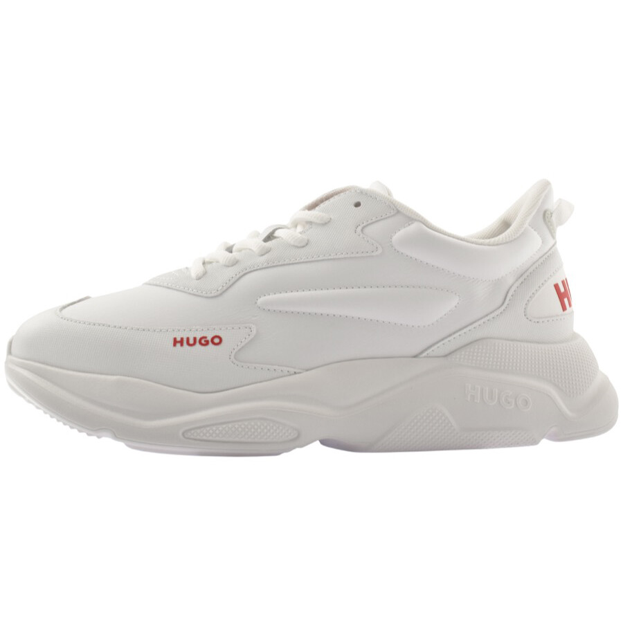 Hugo Leon Runn Trainers White